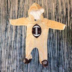 6-9 month Fuzzy Baby Bodysuit